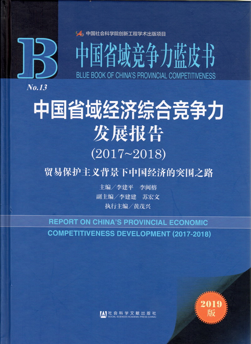 插插小逼逼啊啊中国中国省域经济综合竞争力发展报告（2017-2018）